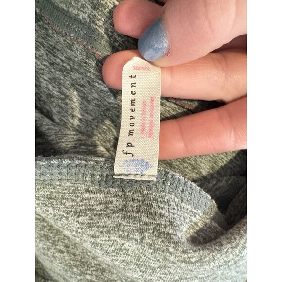 Free People Movement Size M High-Rise Leggings Sea Green - Picture 4 of 6